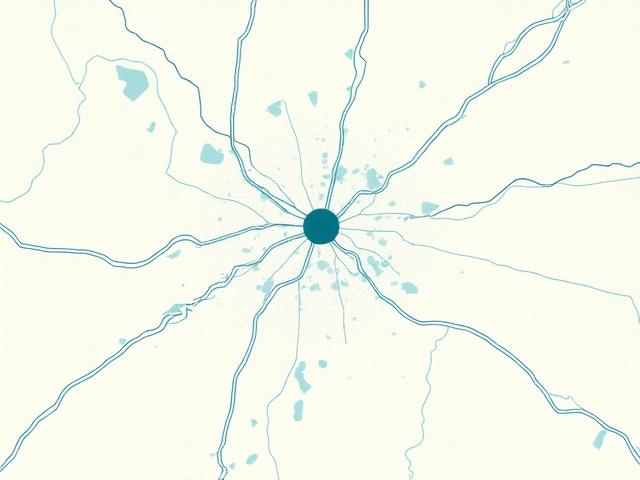 Snapshot of a map showing Walsall and surrounding West Midlands area.